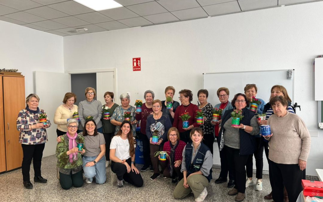 Talleres de sostenibilidad para personas mayores de Petrer