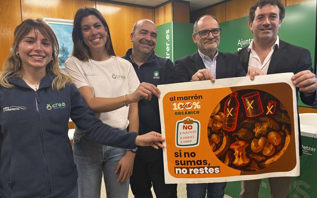 Petrer apela a la implicación ciudadana con la campaña “Si no sumas, no restes” para mejorar el reciclaje orgánico a través del contenedor marrón