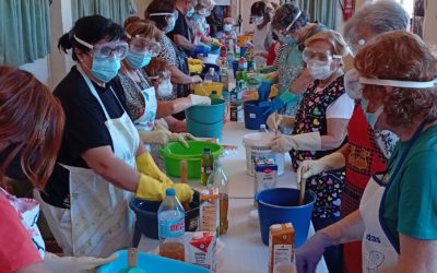 Talleres de elaboración tradicional de jabón a partir de aceite usado con el CEA